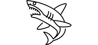 Image for Shark Fish Animal Cricut SVG Design