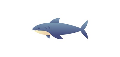 Image for Shark Animal Fish Cricut SVG Design