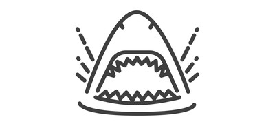 Image for Shark Fish Jaws Cricut SVG Design