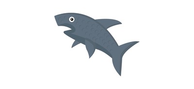 Image for Shark Fish Animal Cricut SVG Design