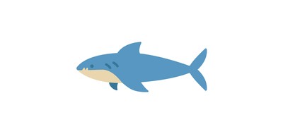 Image for Shark Animal Fish Cricut SVG Design