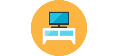 Image for Free Shelf Television Cricut SVG Design