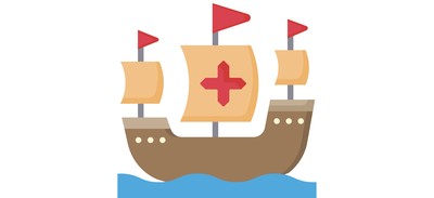 Image for Free Ship Pirates Boat Cricut SVG Design