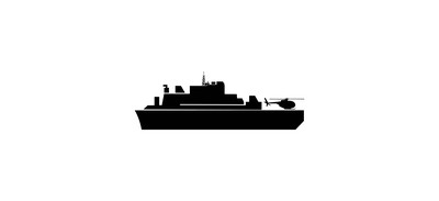 Image for Free Ship Carrier Military Cricut SVG Design