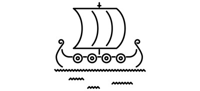 Image for Ship Drakkar Viking Cricut SVG Design