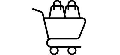 Image for Free Shopping Shopping Cart Shopping Bag Cricut SVG Design