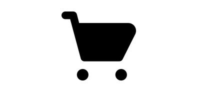 Image for Free Trolley Shopping Cart Cricut SVG Design