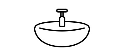 Image for Sink Sanitary Ware Cricut SVG Design