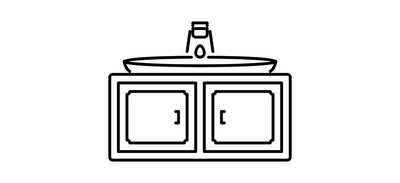 Image for Sink Water Cupboard Cricut SVG Design