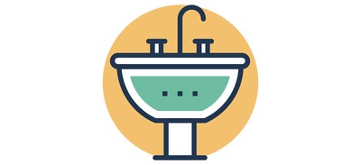 Image for Sink Basin Faucet Cricut SVG Design