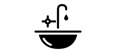 Image for Sink Washbasin Water Cricut SVG Design