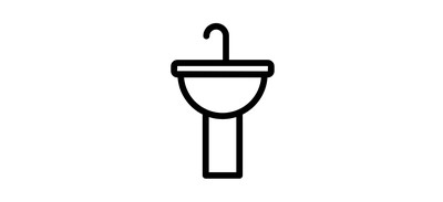 Image for Sink Basin Bathroom Cricut SVG Design