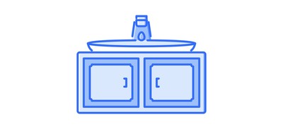 Image for Sink Water Cupboard Cricut SVG Design