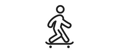 Image for Skate Boarding Skateboard Cricut SVG Design