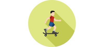 Image for Skate Boarding Skateboard Cricut SVG Design