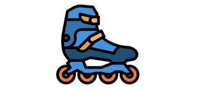 Image for Skate Roller Roller Shoes Skate Cricut SVG Design