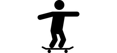 Image for Free Skate Skating Sport Cricut SVG Design