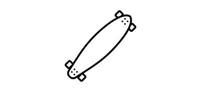 Image for Skateboard Deck Skate Cricut SVG Design