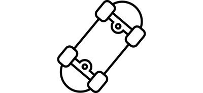 Image for Skateboard Sports Activities Cricut SVG Design