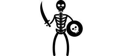 Image for Skeleton Undead Bones Cricut SVG Design