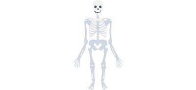 Image for Skeleton Costume Scary Cricut SVG Design