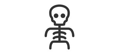 Image for Free Skeleton  Cricut SVG Design