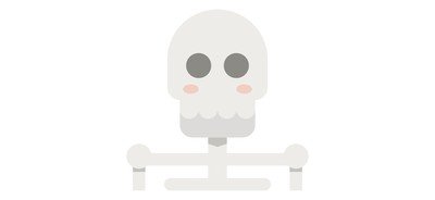 Image for Skeleton Skull Halloween Cricut SVG Design