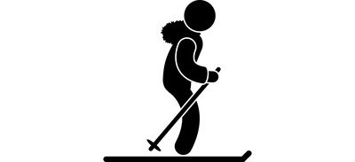 Image for Ski Skiing Sport Cricut SVG Design