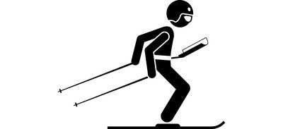 Image for Ski Orienteering Skier Orienteering Cricut SVG Design