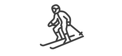 Image for Skiing Skier Sport Player Cricut SVG Design