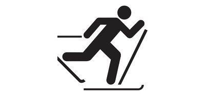 Image for Free Cross Country Skiing Cricut SVG Design