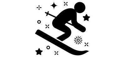 Image for Skiing Winter Olympics Olympics Game Cricut SVG Design