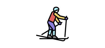 Image for Skiing  Cricut SVG Design