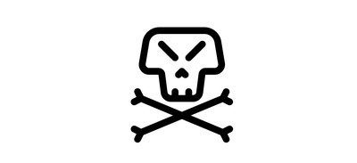 Image for Skull Danger Death Cricut SVG Design