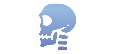 Image for Skull Bone Danger Cricut SVG Design