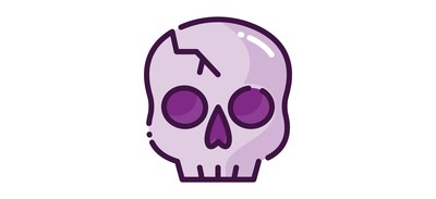 Image for Skull Halloween Skull Bone Cricut SVG Design