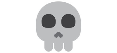 Image for Free Skull Death Face Cricut SVG Design