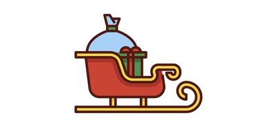 Image for Sleigh  Cricut SVG Design