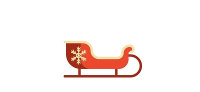 Image for Sleigh Christmas Sledge Cricut SVG Design