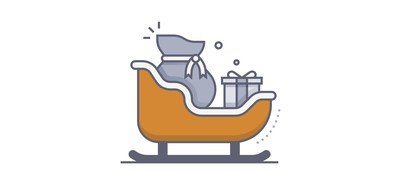 Image for Sleigh Cricut SVG Design