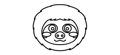 Image for Sloth  Cricut SVG Design