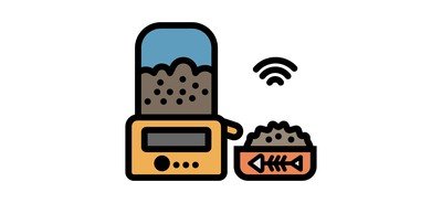 Image for Smart Feeding Machine Feeding Machine Cat Cricut SVG Design