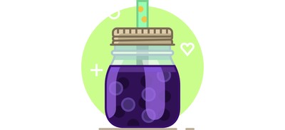 Image for Smoothie Grape Drink Cricut SVG Design