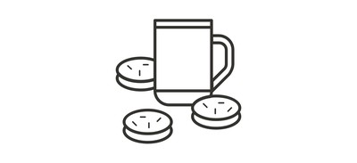 Image for Snack Tea Coffee Cricut SVG Design