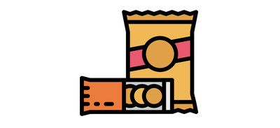 Image for Snack Snacks Chips Cricut SVG Design