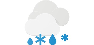 Image for Snow Rain Cloud Cricut SVG Design