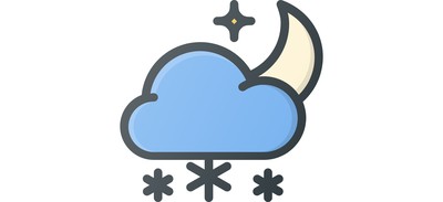 Image for Snow Snowing Weather Cricut SVG Design