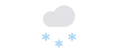 Image for Snow Snowfall Cloud Cricut SVG Design