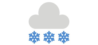Image for Cloud Snow Weather Cricut SVG Design
