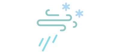 Image for Snow Snowfall Storm Cricut SVG Design